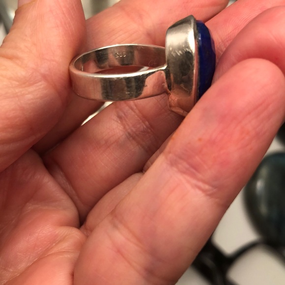 Lapis Lazuli Faceted Ring✨ - Picture 3 of 4